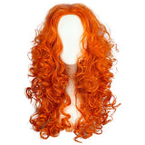 New Anime Brave Merida Cosplay Costume Dress Wigs Princess Women Female Adult Dress Halloween Party Stage Costumes