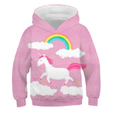 Girls Jackets My Children 3D Hoodies Sweatshirt Baby Little Pony Clothing Boys Spring Autumn Coat Kids Casual Hoodie Outwear