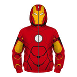 The Avengers Movie Boys Face Covered Deadpool Cosplay Kids Sweatshirts Jacket Hoodies With Zipper for Children