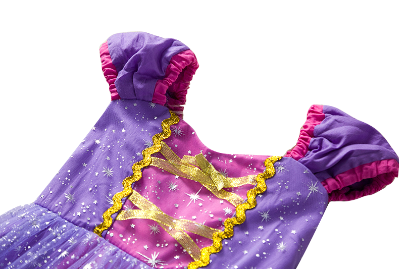 Baby Girls Sequin Dress Princess Birthday Party Kids Halloween Carnival Cosplay Costume