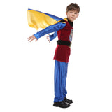 Halloween Anime Dress Roman Soldier Warrior Costume Children Cosplay King Prince Christmas Gifts No Weapon