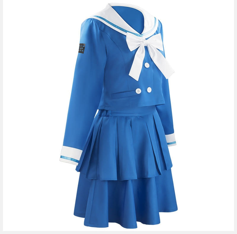 Anime Danganronpa Chabashira Tenko Sailor Cosplay Costume