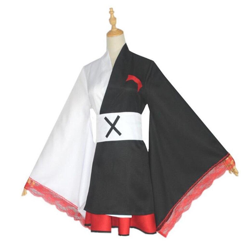 Anime Danganronpa Monokuma Dangan Ronpa Kimono Pinafores Dresses Women Cosplay Costumes Clothes