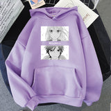 Hoodies Women Aesthetic Oversized Sweatshirts Horimiya Hori and Miyamura Couple Clothes Punk Style Unisex Streetwear