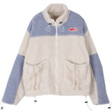 Fashion Hoodie Pullover Coat Warm Soft Fleece Plush Tops Loose Big Pocket Drawstring Sweatshirt
