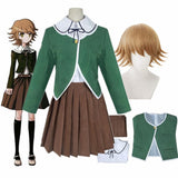 Danganronpa Chihiro Fujisaki Anime Women Dress Uniforms Set Cosplay Costumes