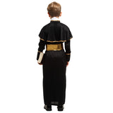 Halloween Medieval Missionary Cosplay Costumes For Father Children With Belt Costume Sets Carnival Cosplay Kids