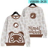 3D Game Animal Crossing Cosplay costume Hoodie Sweatshirts Men Women Timmy hoodie Pullover Unisex Costume Tracksuit