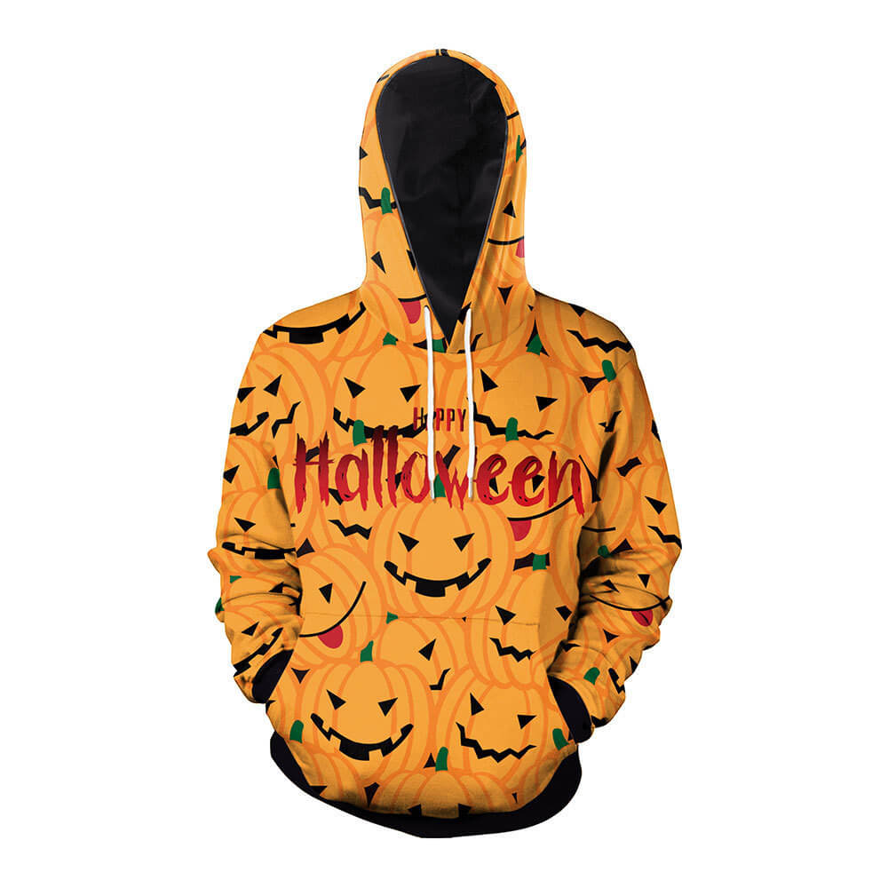 Hoodies for Halloween Unisex Adult Cosplay 3D Print Pullover Sweater