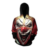 Hoodies for Halloween Unisex Adult Cosplay 3D Print Pullover Sweater