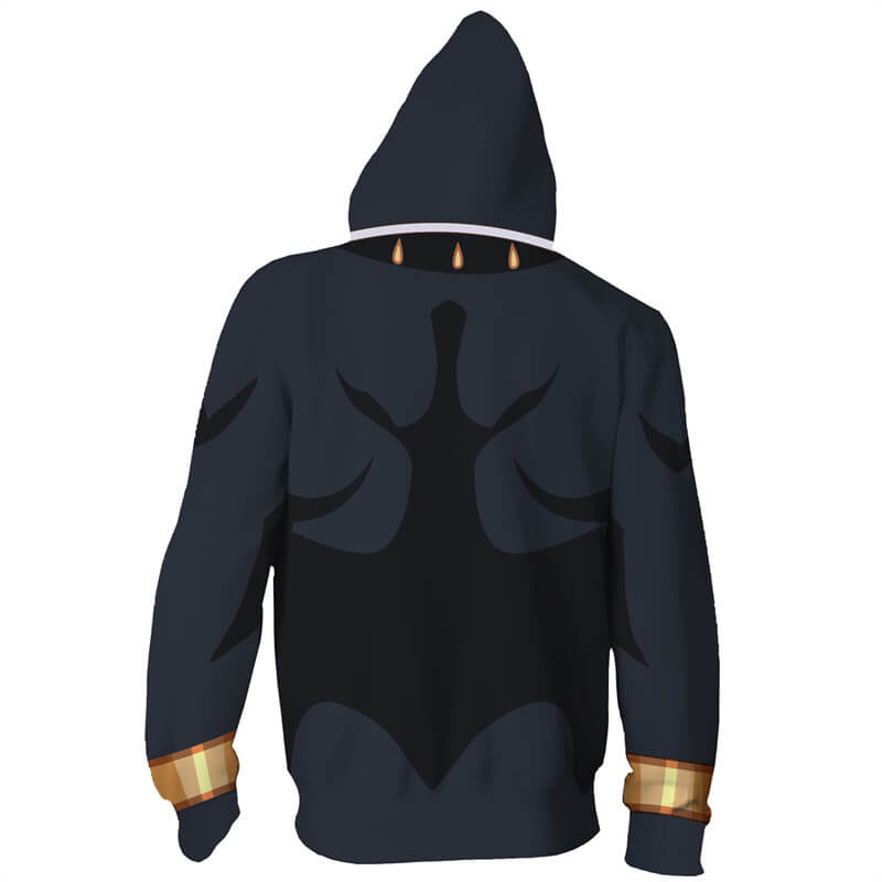 Jojo's Bizarre Adventure Cosplay Unisex Adult 3D Print Zip Up Sweatshirt Jacket