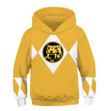 Kids Power Rangers TV Trini Kwan Yellow Ranger Cosplay 3D Printed Hoodie Pullover Sweatshirt