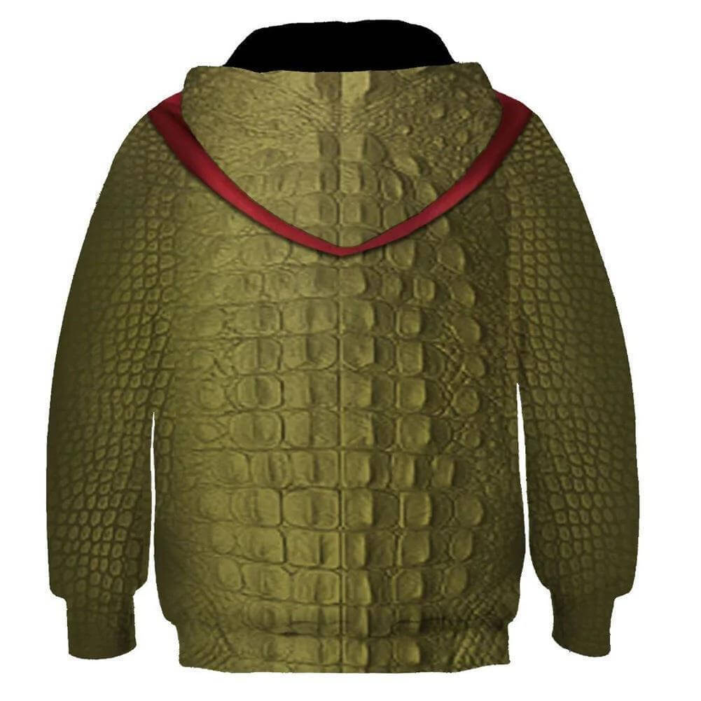 Lyle Lyle Crocodile Movie Unisex Kids Adult Cosplay 3D Print Sweatshirt Pullover