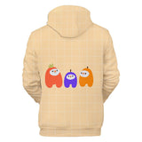Kids Style-9 Impostor Crewmate Among Us Cartoon Game Unisex 3D Printed Hoodie Pullover Sweatshirt