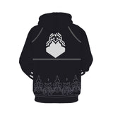 NieR:Automata Game YoRHa Black Unisex Adult Cosplay 3D Print Jacket Sweatshirt