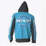 Detroit Become Human Game Sky Blue Unisex 3D Printed Hoodie Pullover Sweatshirt