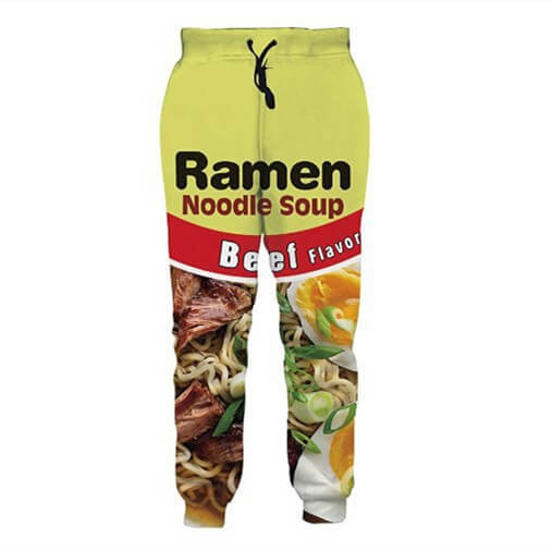 Ramens Noodle Soup Food Beef Flavor Unisex Adult Cosplay 3D Print Hoodie Pullover Sweatshirt