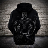 Black Panther Hoodies - Black Panther 3D Pull Over Hoodie