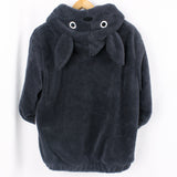 POKEMON GO Anime Totoro Grey Cosplay Unisex 3D Printed Hoodie Sweatshirt Jacket With Zipper