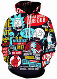 Rick and Morty Cartoon Rick Sanchez Morty Smith 30 Unisex Adult Cosplay 3D Print Hoodies Jacket Sweatshirt