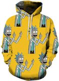 Rick and Morty Cartoon Rick Sanchez Morty Smith 31 Unisex Adult Cosplay 3D Print Hoodies Jacket Sweatshirt