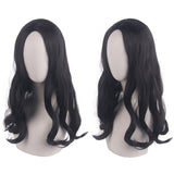 Anime Tokyo Revengers Baji Keisuke Cosplay Black Curly Heat Resistant Synthetic Hair Wigs + Wig Cap