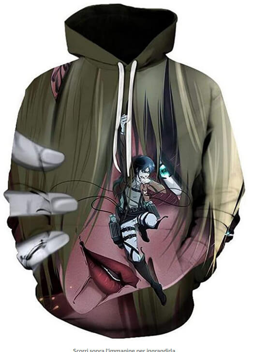 Attack on Titan Survey Corps Jiyuu no Tsubasa Anime 12 Unisex Adult Cosplay 3D Print Hoodie Pullover Sweatshirt