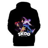 SK¡Þ Anime SK8 the Infinity Hardcore Skaters Reki Kyan And Langa Hasegawa Unisex Adult Cosplay 3D Print Hoodie Pullover Sweatshirt