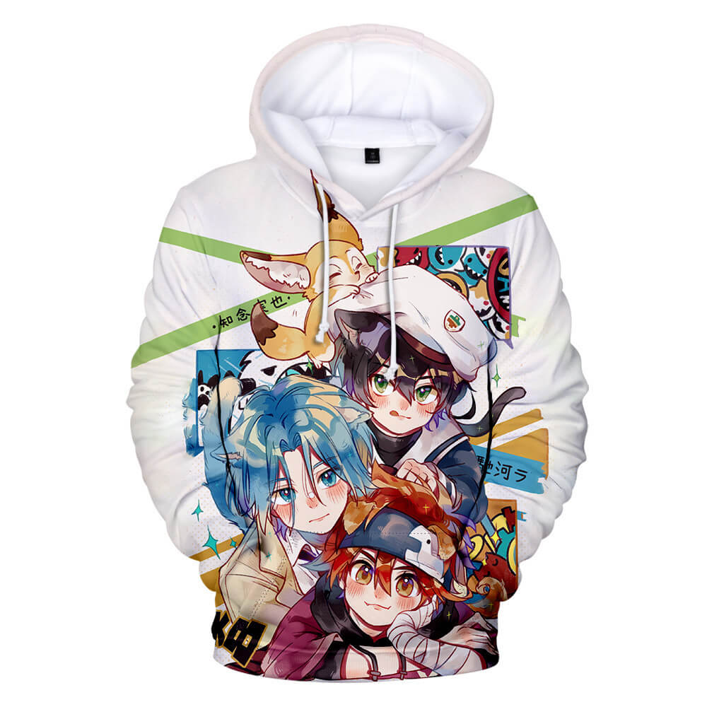 SK¡Þ Anime SK8 the Infinity Reki Kyan Miya Chinen Langa Hasegawa Unisex Adult Cosplay 3D Print Hoodie Pullover Sweatshirt