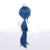 Genshin Impact Kaeya Cosplay Men 80cm Long Heat Resistant Synthetic Hair Wigs