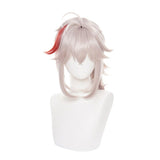 Genshin Impact Kazuha Manyo Cosplay 36cm Short Wig Cosplay Anime Cosplay Wigs Heat Resistant Synthetic Wigs Halloween