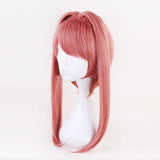 Doki Literature Club Monika DDLC Long Heat Resistant Synthetic Hair Perucas Cosplay Wig+Wig Cap