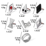 Genshin Impact Hutao Cosplay Ring Halloween Anime Props Jewelry Accessories