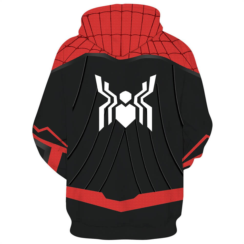 Spider-Man Movie Peter Benjamin Parker 3 Unisex Adult Cosplay 3D Print Hoodie Pullover Sweatshirt
