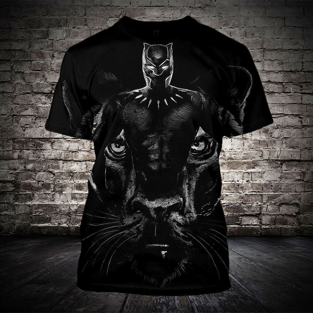 Black Panther Hoodies - Black Panther 3D t shirt