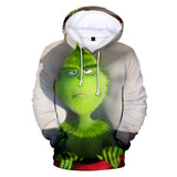 The Grinch Cartoon Movie Green Fur Hair Monster Christmas Mischief Joke 11 Unisex Adult Cosplay 3D Print Hoodie Pullover Sweatshirt