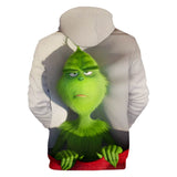 The Grinch Cartoon Movie Green Fur Hair Monster Christmas Mischief Joke 11 Unisex Adult Cosplay 3D Print Hoodie Pullover Sweatshirt