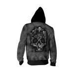 The Walking Dead TV Rick Grimes Unisex Adult Cosplay Zip Up 3D Print Hoodies Jacket Sweatshirt