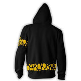 One Piece Hoodies - Trafalgar Law Coat Cosplay Zip Up Hoodie