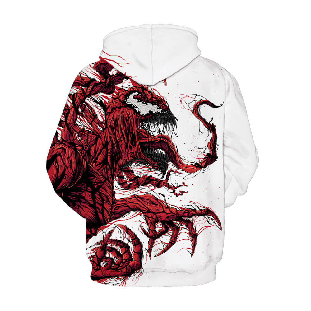 Venom Movie Brock Eddie 10 Unisex Adult Cosplay 3D Print Hoodie Pullover Sweatshirt