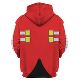 Sonic the Hedgehog Movie Dr. Eggman Unisex 3D Printed Hoodie Sweatshirt Pullover