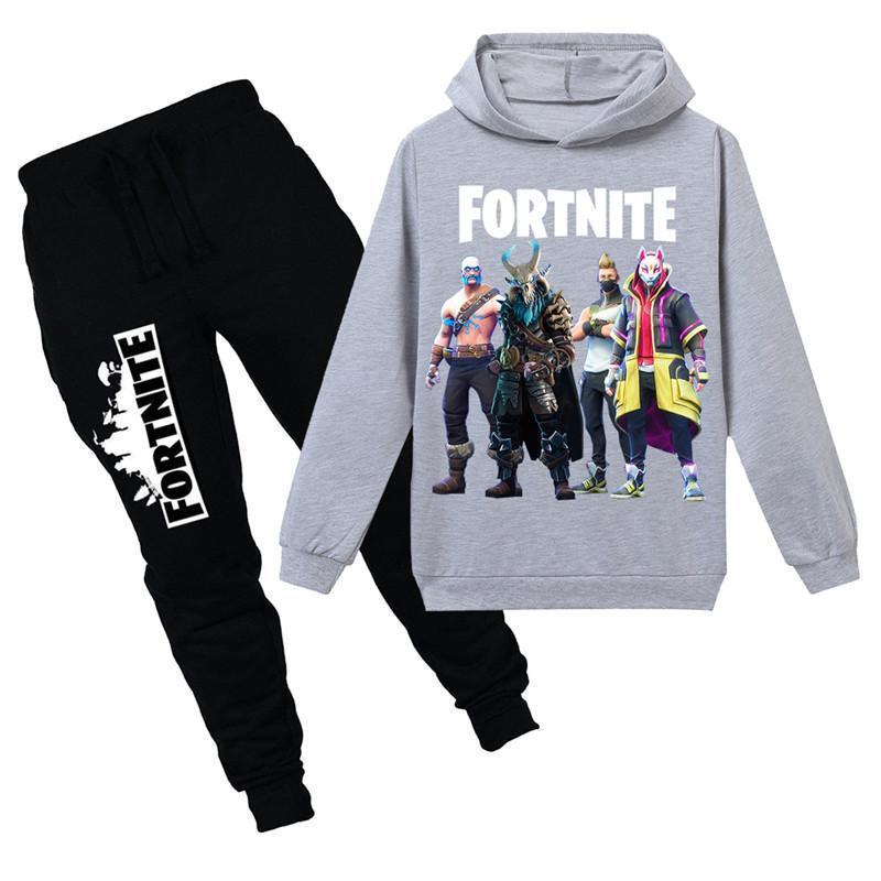 Fortnite Sweatshirt Hoodie With Pants For Youth