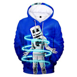 Marshmello 3D Hoodie DJ Sweatshirt